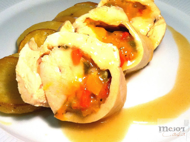 Rollitos de pollo: Foto: Axel chef en casa
