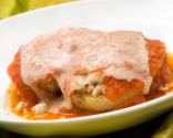patatas rellenas de pollo y tomate