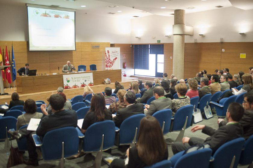 Vctor Surez en la Jornada Profesional `5 al da`