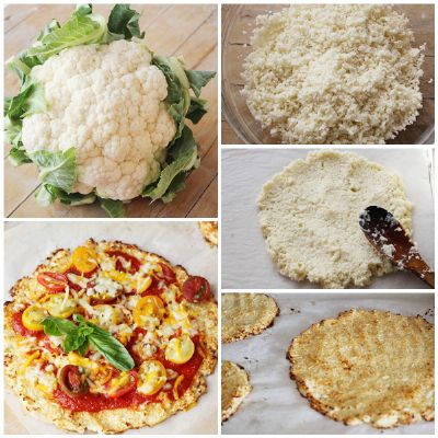 Pizza de Coliflor