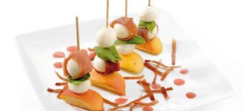 Pinchos de albaricoque