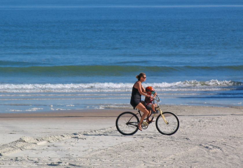 Montar en bicicleta