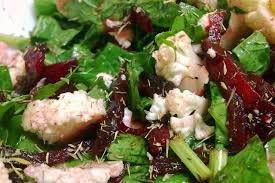 Ensalada de flores de coliflor