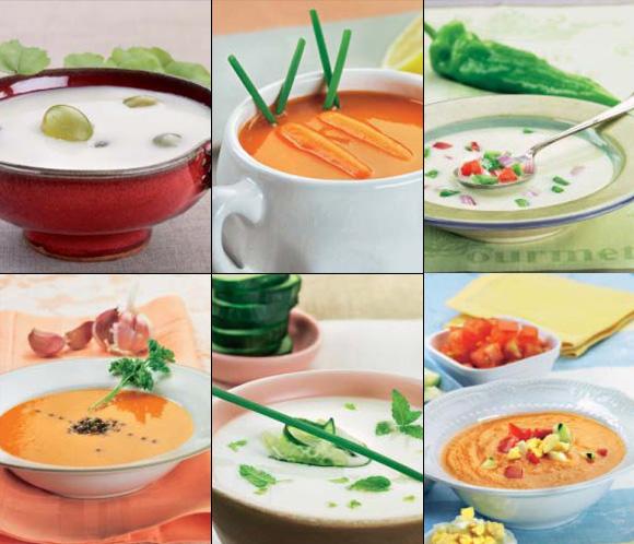 sopas frias