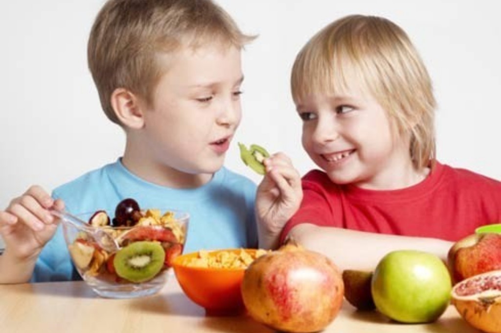Frutas y Hortalizas para niños
