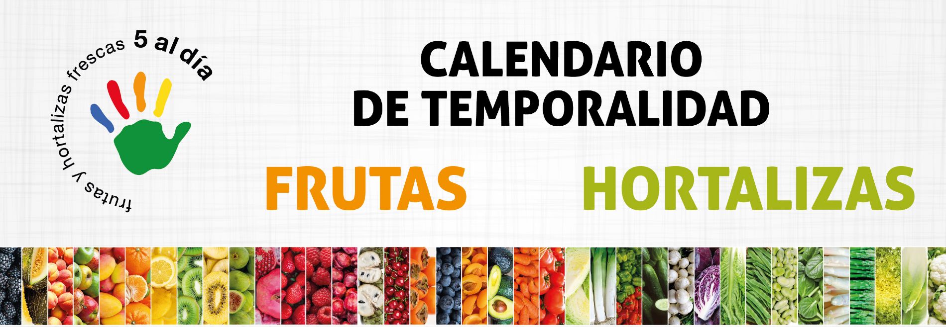 Calendario de frutas y hortalizas de temporada